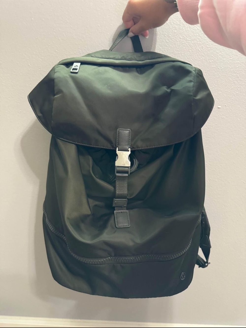 Lululemon Olive Green Backpack - Classic Everyday Carry